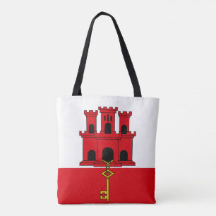 Bolsa Tote Bandeira de Gibraltar