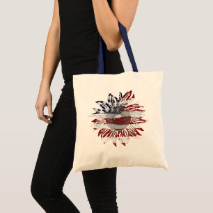 Bolsa Tote Bandeira de girassol