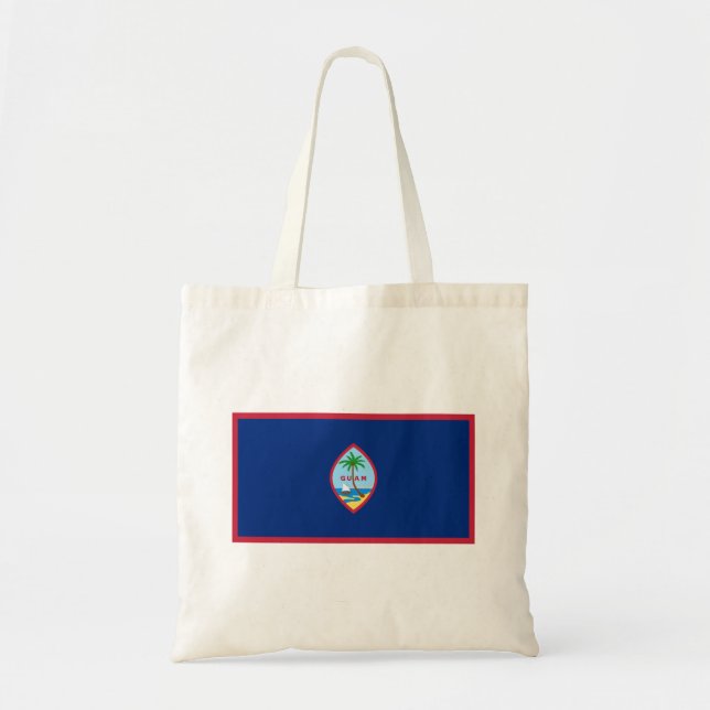 Bolsa Tote Bandeira de Guam (Frente)