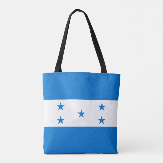 Bolsa Tote Bandeira de Honduras (Verso)