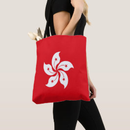 Bolsa Tote Bandeira de Hong Kong