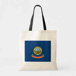 Bolsa Tote Bandeira de Idaho: a Joia do Estado, Montanhas do
