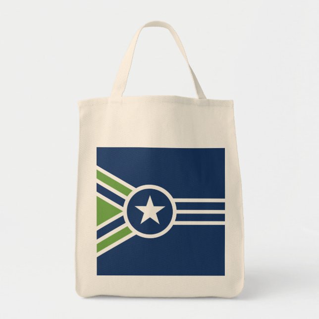 Bolsa Tote Bandeira de Jackson, Tennessee (Frente)