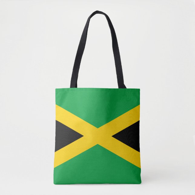 Bolsa Tote Bandeira de Jamaica (Frente)