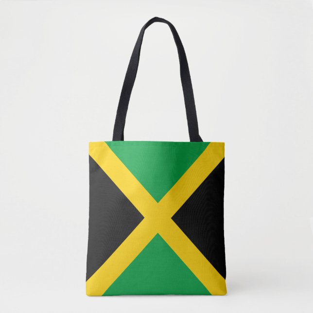 Bolsa Tote Bandeira de Jamaica (Frente)