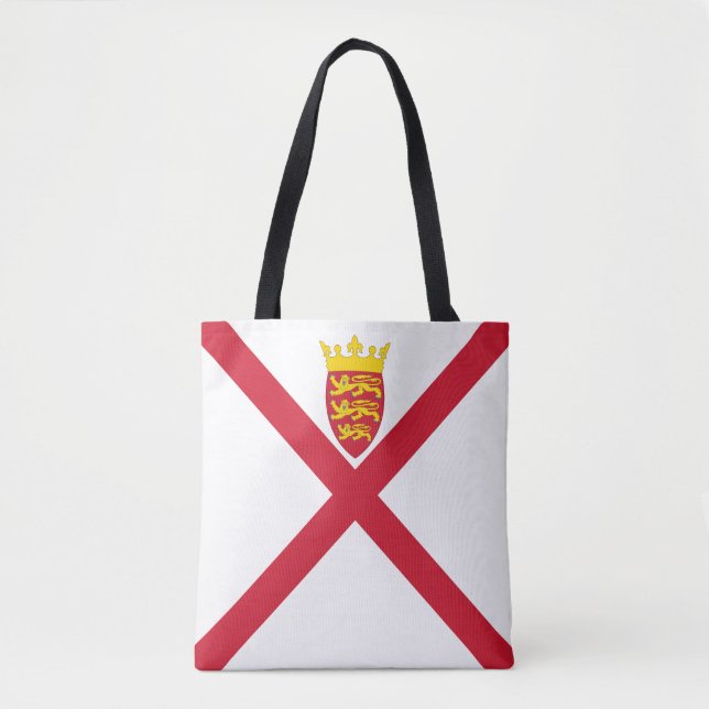 Bolsa Tote Bandeira de Jersey (Frente)