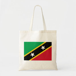 Bolsa Tote Bandeira de Kitts e Nevis Santos (Caribe)