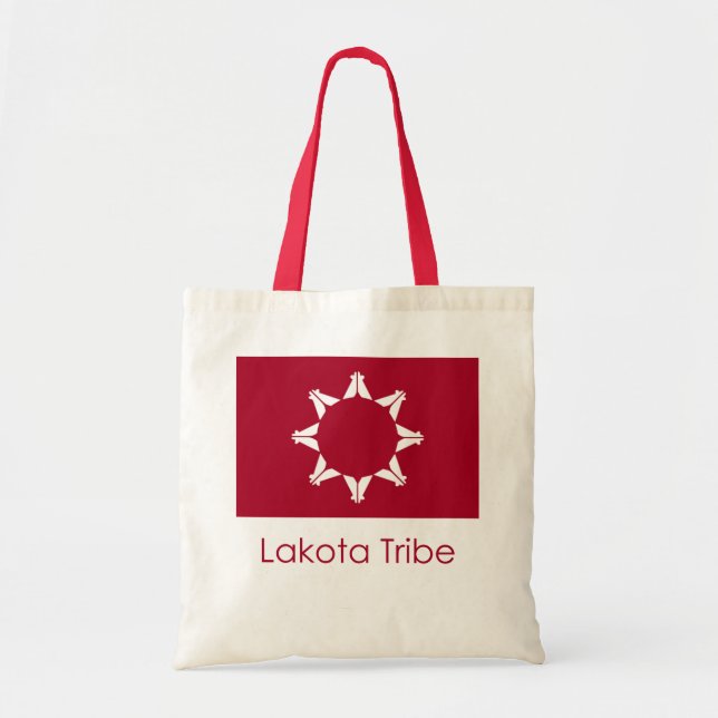 Bolsa Tote Bandeira de Lakota (Frente)