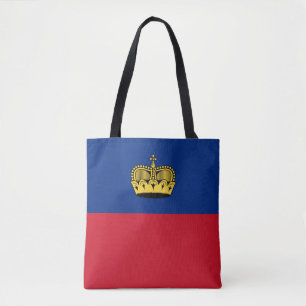 Bolsa Tote Bandeira de Liechtenstein