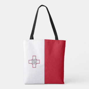 Bolsa Tote Bandeira de Malta