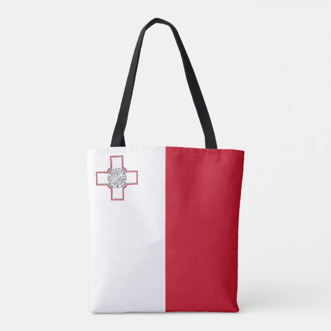 Bolsa Tote Bandeira de Malta (Verso)