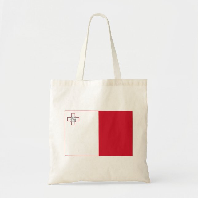 Bolsa Tote Bandeira de Malta (Frente)