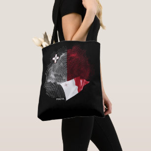 Bolsa Tote bandeira de Malta