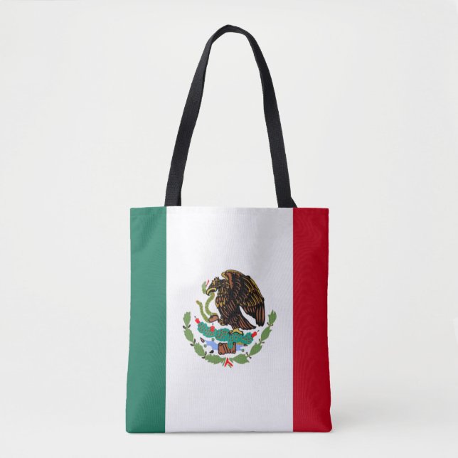 Bolsa Tote Bandeira de México (Frente)