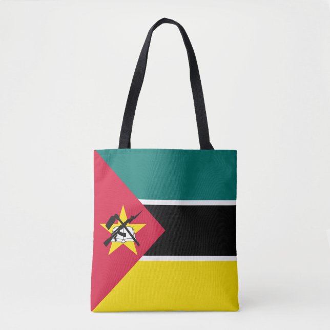 Bolsa Tote Bandeira de Moçambique (Frente)
