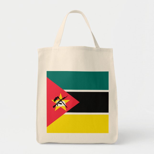 Bolsa Tote Bandeira de Moçambique (Frente)