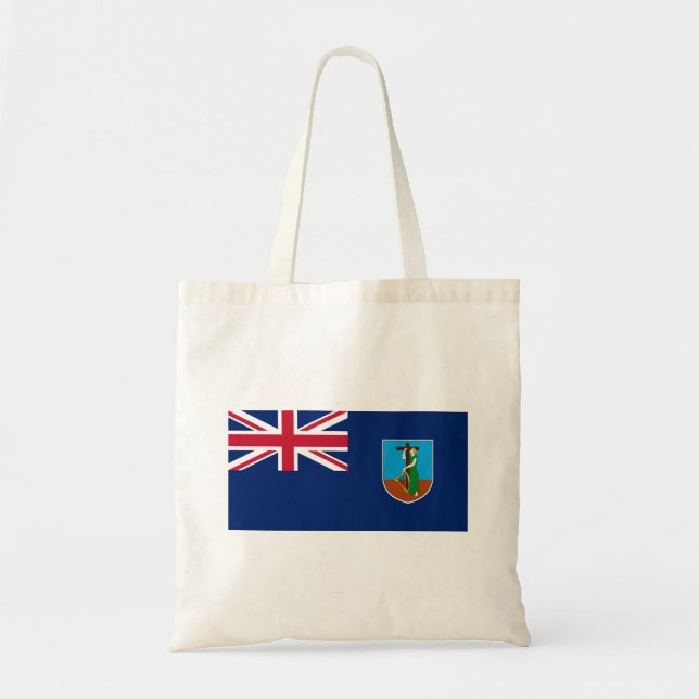 Bolsa Tote Bandeira de Montserrat (Frente)