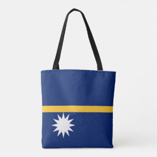 Bolsa Tote Bandeira de Nauru