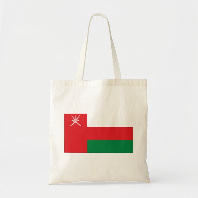 Bolsa Tote Bandeira de Omã (Frente)