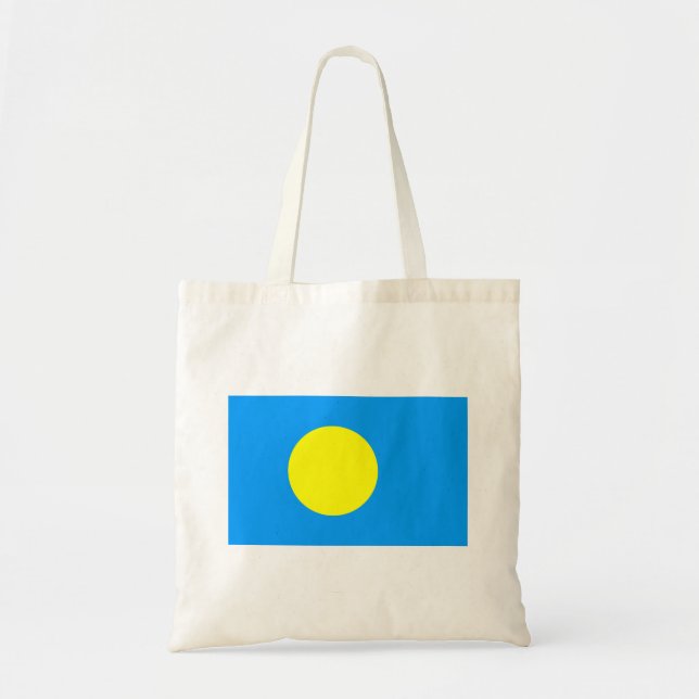 Bolsa Tote Bandeira de Palau (Frente)