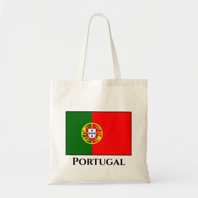 Bolsa Tote Bandeira de Portugal (Frente)