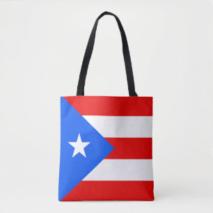 Bolsa Tote Bandeira de Puerto Rico