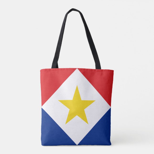 Bolsa Tote Bandeira de Saba (Verso)