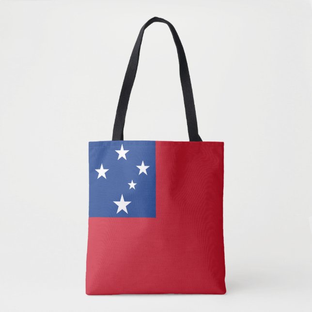 Bolsa Tote Bandeira de Samoa (Frente)