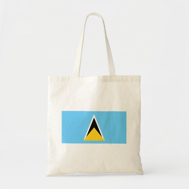 Bolsa Tote Bandeira de Santa Lúcia (Frente)