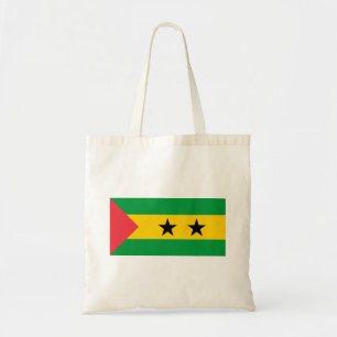 Bolsa Tote Bandeira de São Tomé e Príncipe