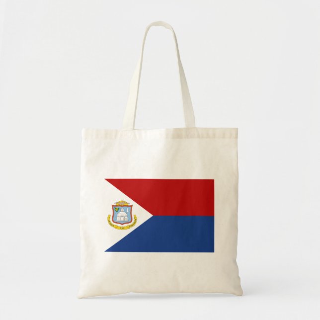 Bolsa Tote Bandeira de Sint Maarten (Frente)