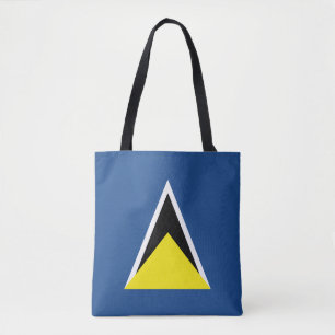 Bolsa Tote Bandeira de St Lucia
