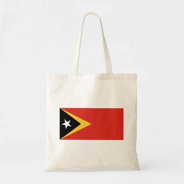 Bolsa Tote Bandeira de Timor-Leste (Frente)