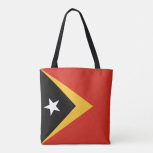Bolsa Tote Bandeira de Timor-Leste