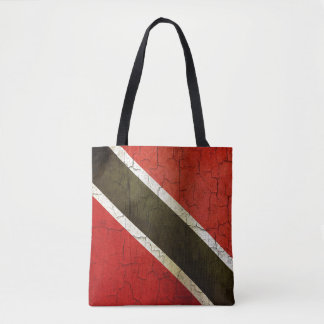 Bolsa Tote Bandeira de Trinidad and Tobago do Grunge