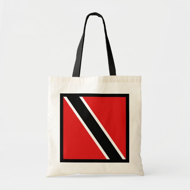 Bolsa Tote Bandeira de Trinidad e Tobago (Frente)