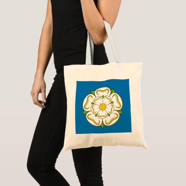 Bolsa Tote Bandeira de Yorkshire (Condado Inglês) (Frente (produto))