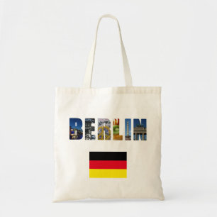 Bolsa Tote Bandeira do alemão de Berlim