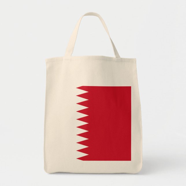 Bolsa Tote Bandeira do Bahrein (Frente)