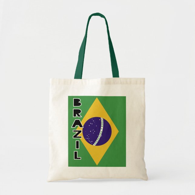 Bolsa Tote Bandeira do Brasil (Frente)