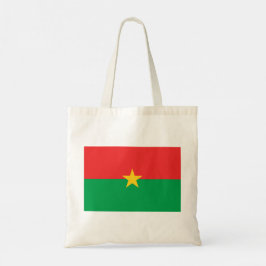 Bolsa Tote Bandeira do Burkina Faso