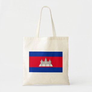 Bolsa Tote Bandeira do Camboja