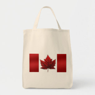 Bolsa Tote Bandeira do Canadá Tote Bag Environmental Canada T