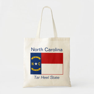 Bolsa Tote Bandeira do Carolino do Norte