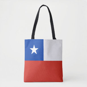 Bolsa Tote Bandeira do Chile