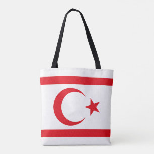 Bolsa Tote Bandeira do Chipre do Norte