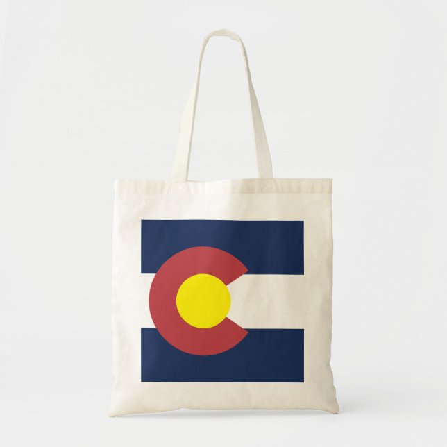 Bolsa Tote Bandeira do Colorado (Frente)