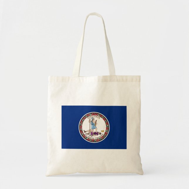 Bolsa Tote Bandeira do Estado da Virgínia (Frente)