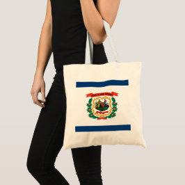 Bolsa Tote Bandeira do Estado da Virgínia Ocidental