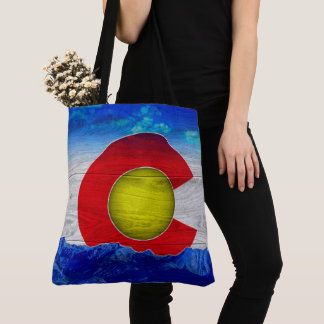 Bolsa Tote Bandeira do estado de Colorado